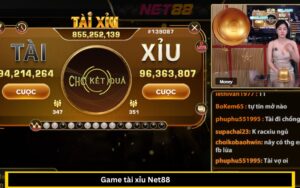 Game tài xỉu Net88 hấp dẫn người chơi